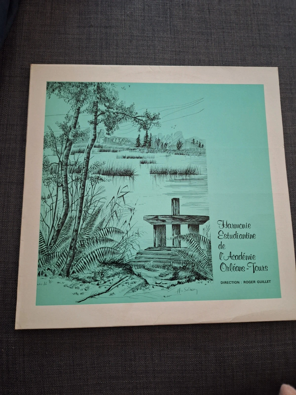 Vinyle 33T Harmonie Estudiantines Academie Orleans Tours Royan 1977 AROB 3